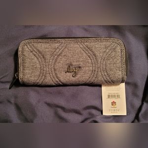 Lug Tendu wallet - Heather grey